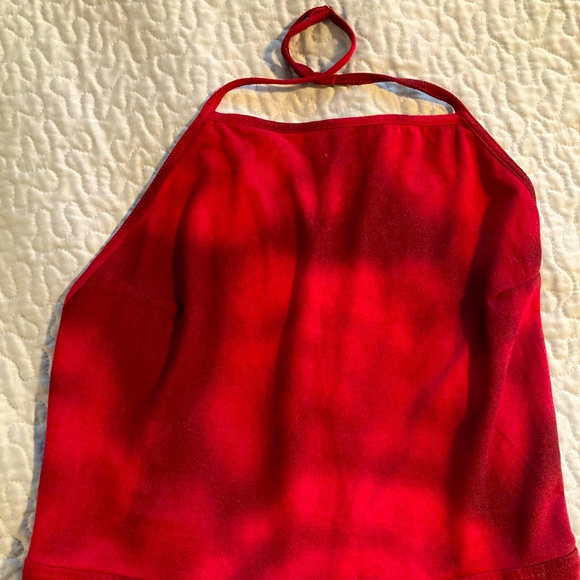 Pink/Red RVCA mini dress SZ Small - Picture 3 of 6